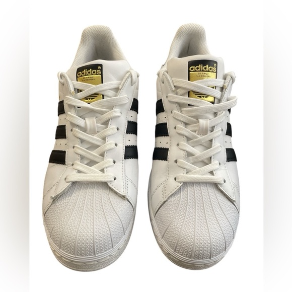 Adidas OG Superstar White and Black Sneakers - Picture 3 of 4